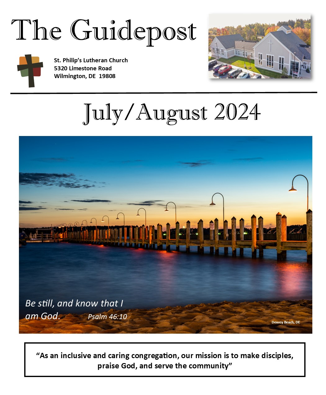 July and August 2024 Guidepost Cover St. Philip's Lutheran Church